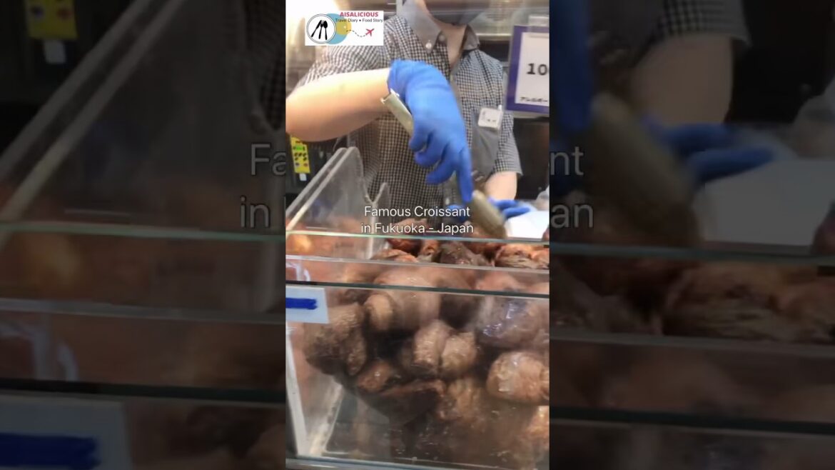 Famous Croissant in Fukuoka - Japan #fukuoka #japan #fukuokajapan #kyushu #hakata #jepang #japantrip