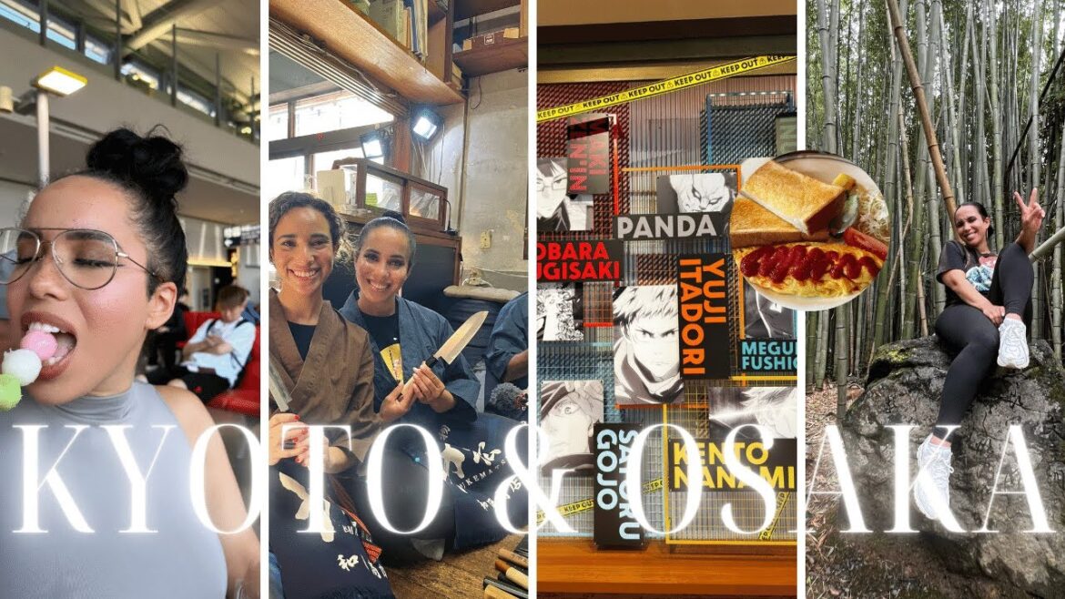 Kyoto & Osaka in August | dotonburi, Nintendo world, fushimiinari, legendary knives + more