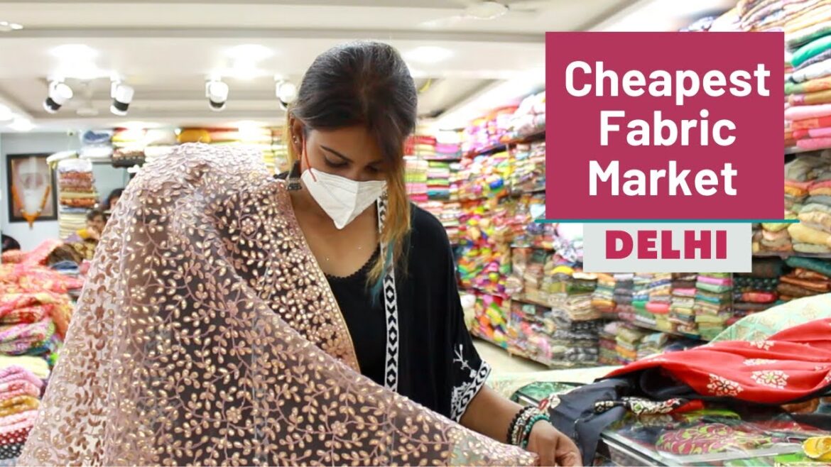 Cheapest Market For Designer Fabrics | GandhiNagar Market | Delhi Shopping | DesiGirl Traveller Vlog