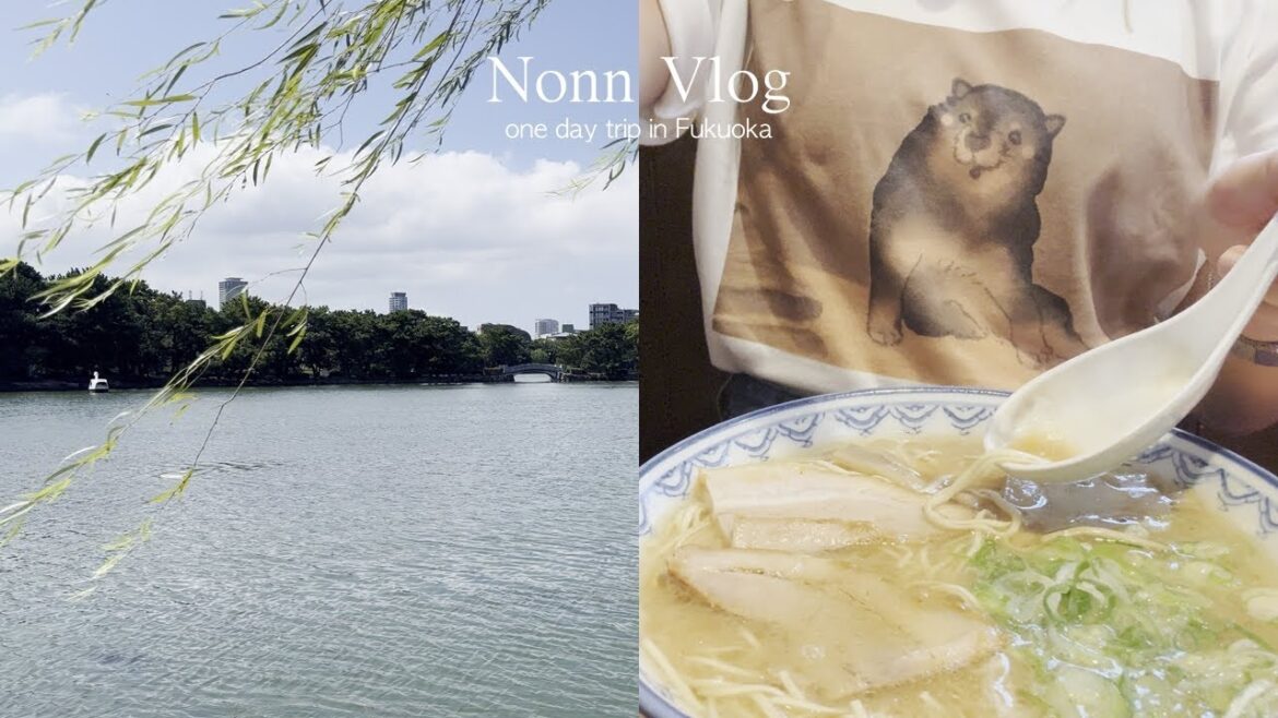 福岡day trip Vlog🍜