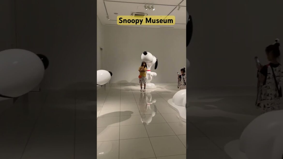 Snoopy Museum in Japan #japan #travel #tokyo #snoopy