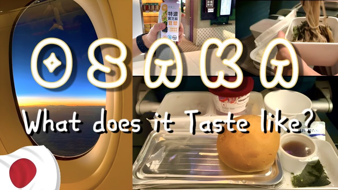 8 HOURS FLIGHT TO OSAKA | What Do I Eat During My Flight to JAPAN
