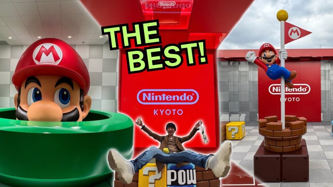 NEW NINTENDO STORE in Kyoto is THE BEST ONE IN JAPAN 🇯🇵 #Mario #zelda #pikmin #kirby #任天堂 #京都 NEW NINTENDO STORE in Kyoto is THE BEST ONE IN JAPAN 🇯🇵 #Mario #zelda #pikmin #kirby #任天堂 #京都