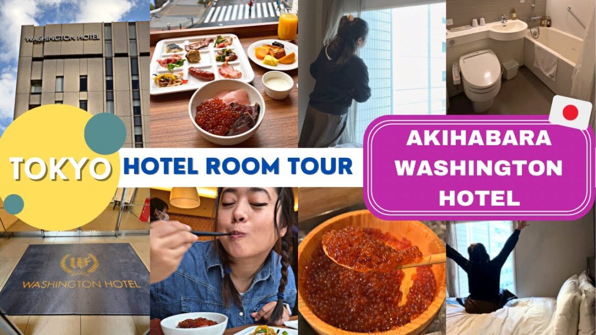 Hotel Room Tour: Akihabara Washington Hotel ๐จ Where to stay in Japan Hotel Room Tour: Akihabara Washington Hotel ๐จ Where to stay in Japan