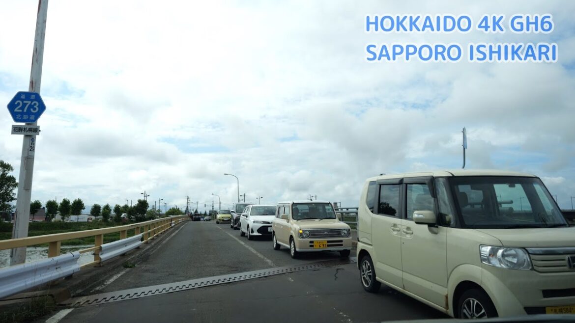 北海道道273号花畔札幌線を中心としたドライブ：石狩方面 [ #札幌市 #石狩市 4K/60p GH6 車載動画]