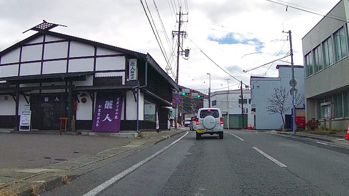 SUWA Driving Tour | 諏訪湖から立石公園【ドライブ動画】