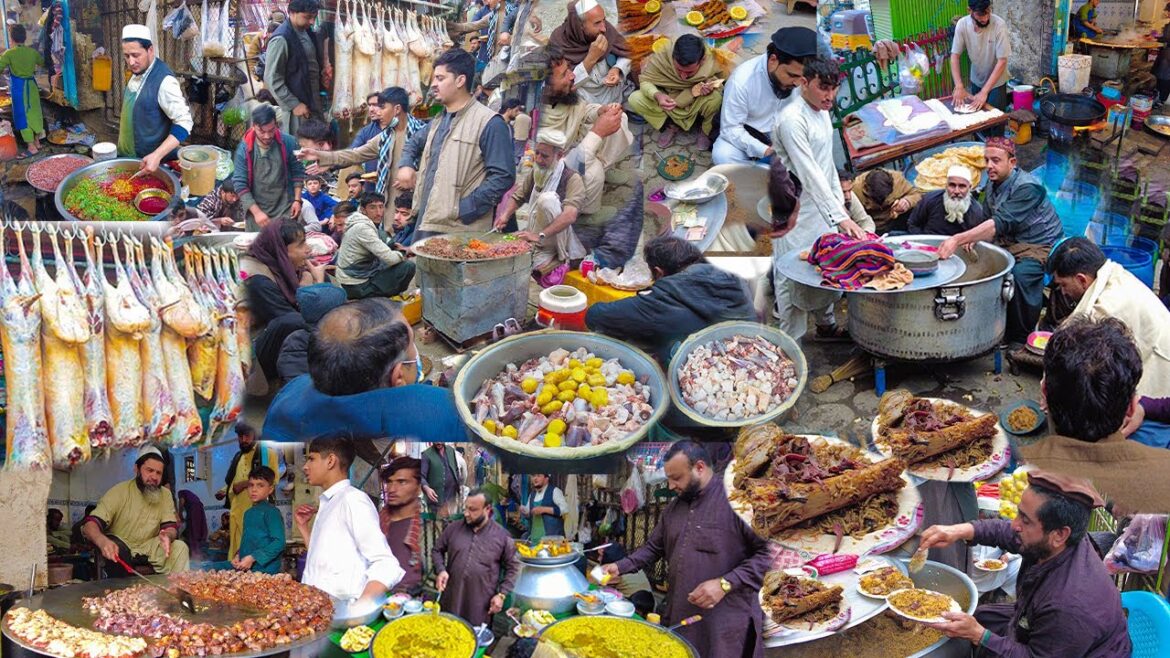 Amazing Breakfast in Afghanistan | Traditional street food | Ajmal Bacha Beef Pulao | Liver Fry Amazing Breakfast in Afghanistan | Traditional street food | Ajmal Bacha Beef Pulao | Liver Fry