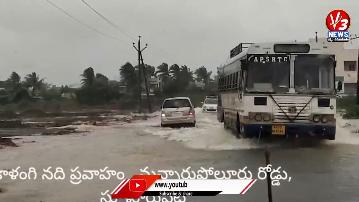సూళ్లూరుపేట నియోజకవర్గంలో చేరిన వరద నీరు #V3News #V3NewsLive