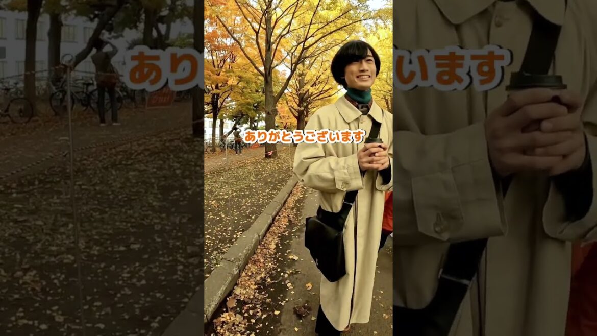 【ストリートスナップ】in 北大 #sapporo #streetsnap #ストリートスナップ #札幌 #北大 #北大イチョウ並木