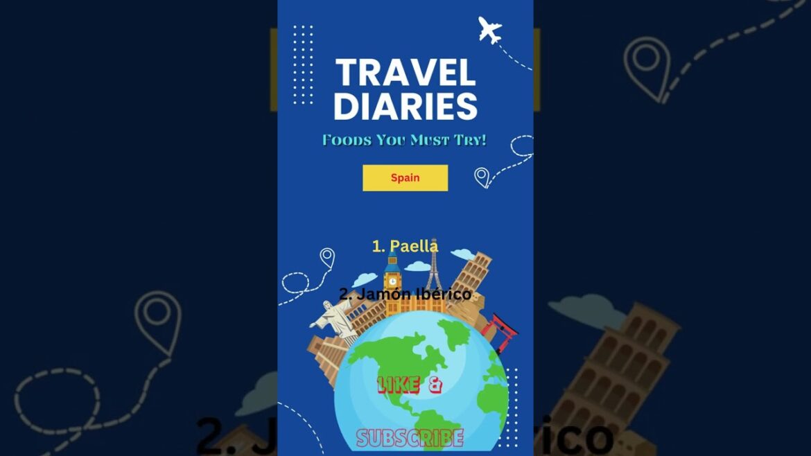 Dive into the vibrant flavors of Paella – Spain's iconic rice dish ! #foodieadventure #globalflavors