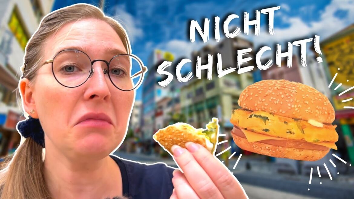 Spam und Goya Burger und andere ÜBERRASCHEND leckere Gerichte von OKINAWA