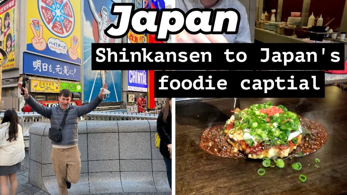 We try famous Osaka food and stay in a sky-high Onsen near Universal Studios Japan We try famous Osaka food and stay in a sky-high Onsen near Universal Studios Japan