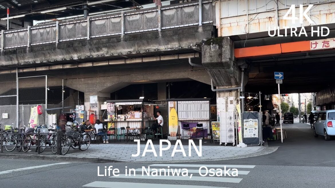 4K Walk Tour-  Naniwa Neighborhood, Osaka | Japan 4K Walk Tour-  Naniwa Neighborhood, Osaka | Japan