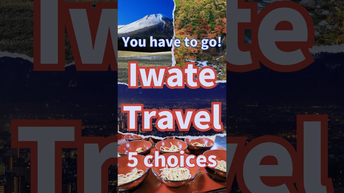 Top 5 Travel Destinations in Iwate Prefecture, Japan #shorts #short