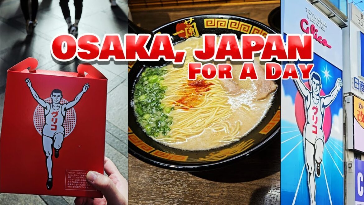 1 day in Osaka Japan, December 2nd 2023. Ichiran Ramen & Uniqlo shopping