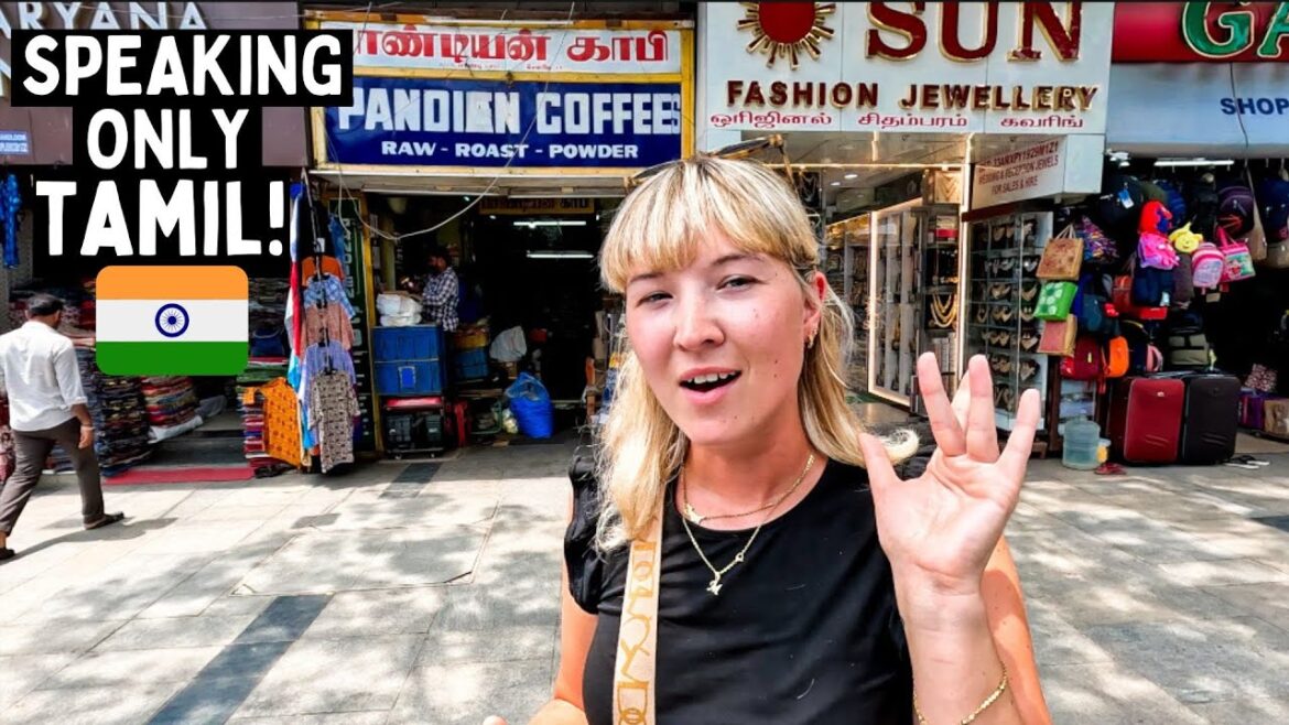 First Time in CHENNAI, Tamil Nadu 🇮🇳 (Speaking only TAMIL for 24 hours) First Time in CHENNAI, Tamil Nadu 🇮🇳 (Speaking only TAMIL for 24 hours)
