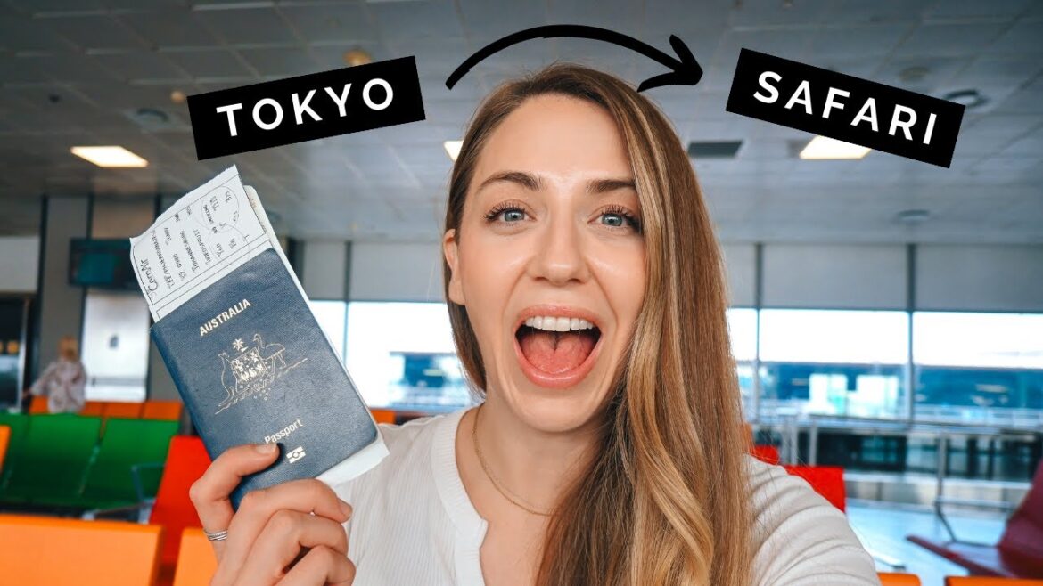 I flew from JAPAN to SOUTH AFRICA for a WILD safari! (What a trip!)