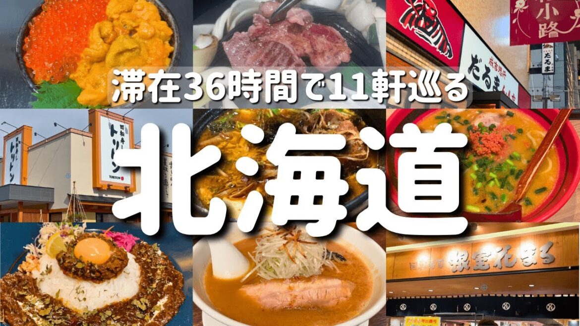 [北海道旅行] 36時間で11店舗！？ 観光そっちのけで見つけたお気に入りの札幌グルメ旅行