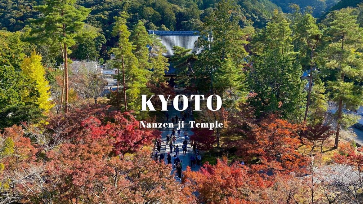 【Kyoto Nanzen-ji Temple 】🍁Popular autumn foliage spots〜A journey to experience Japanese culture