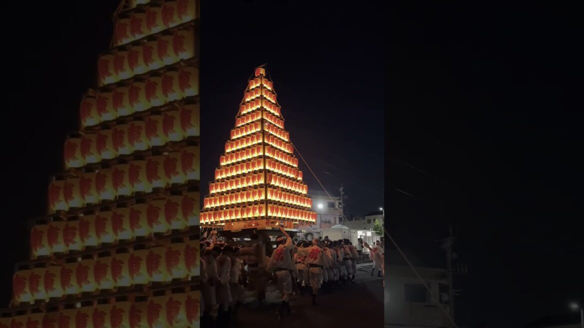 4年振りに開催 戸畑祇園の様子 2023年7月21日 #shorts 4年振りに開催 戸畑祇園の様子 2023年7月21日 #shorts