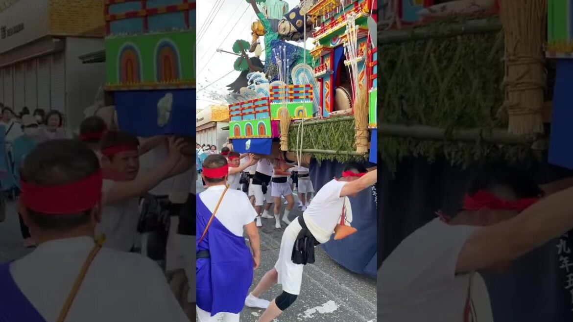 糸田祇園山笠　上糸田　福岡県糸田町
