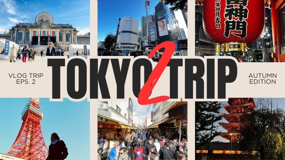JAPAN TRAVEL PART 2 | Tsukiji Market, Tsukiji Honganji, Tokyo Tower, Ginza,  Roponggi | Train only.