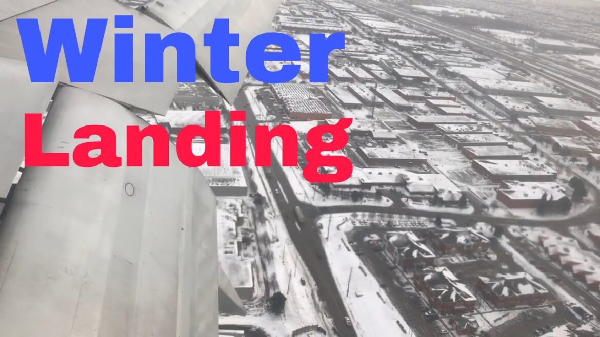 Landing at Toronto Pearson International Airport