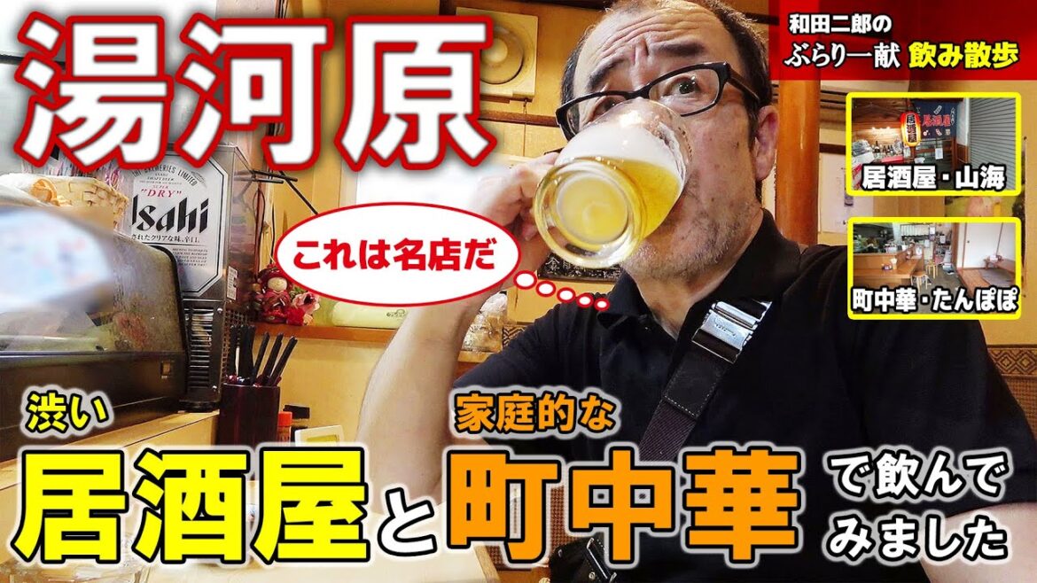 湯河原温泉の居酒屋と町中華で飲んでみました【ぶらり一献 飲み散歩 #04】 湯河原温泉の居酒屋と町中華で飲んでみました【ぶらり一献 飲み散歩 #04】