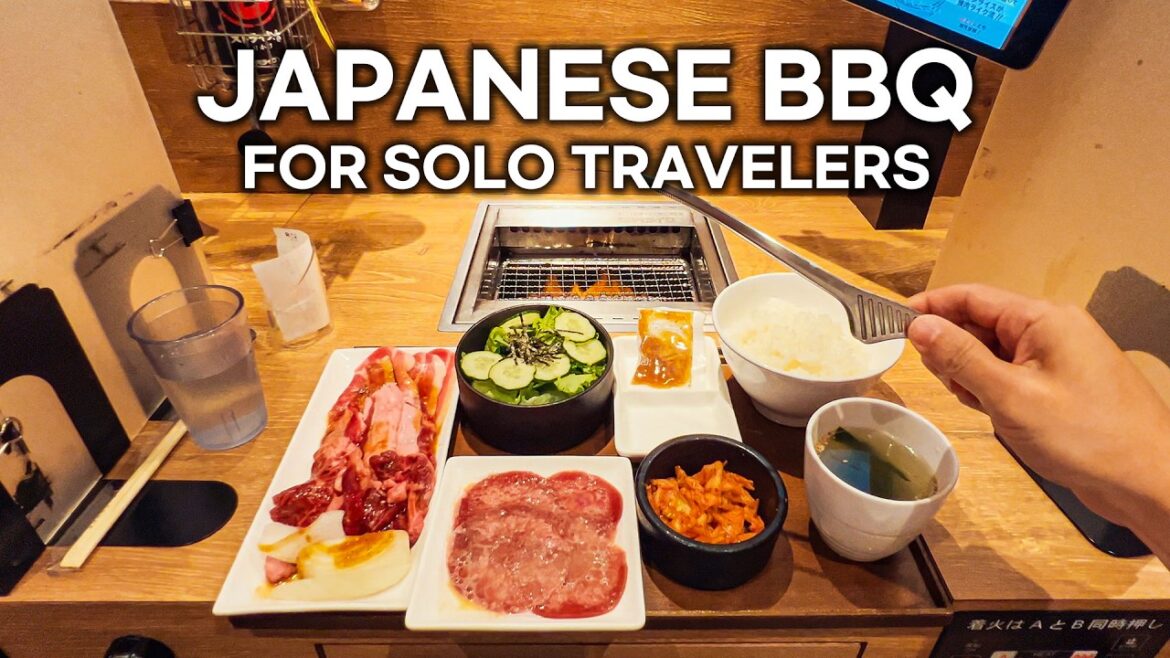 Trying Cheapest Japanese BBQ Restaurant for Solo Travelers in Japan Trying Cheapest Japanese BBQ Restaurant for Solo Travelers in Japan