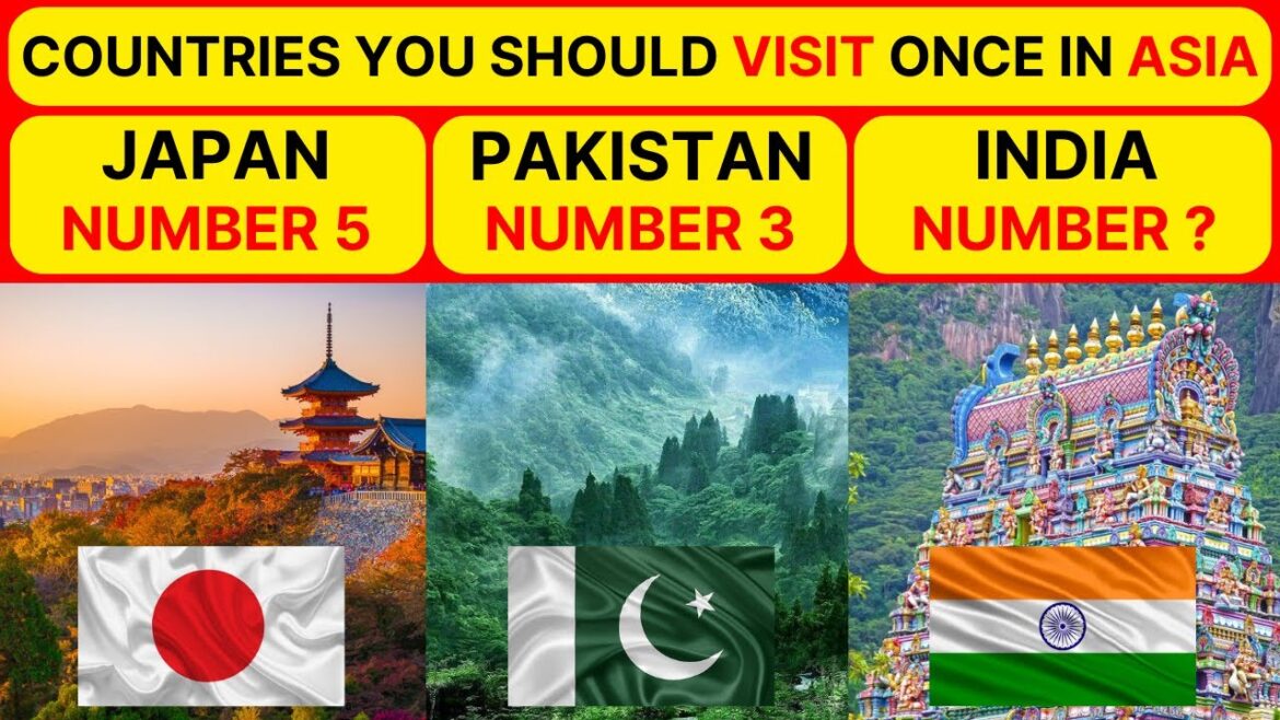 Top 7 Most Beautiful Countries In Asia🌟