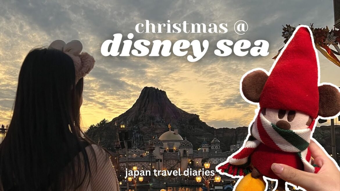 christmas at tokyo disney sea 🧸🎄mystery gacha, holiday edition | japan travel vlog christmas at tokyo disney sea 🧸🎄mystery gacha, holiday edition | japan travel vlog