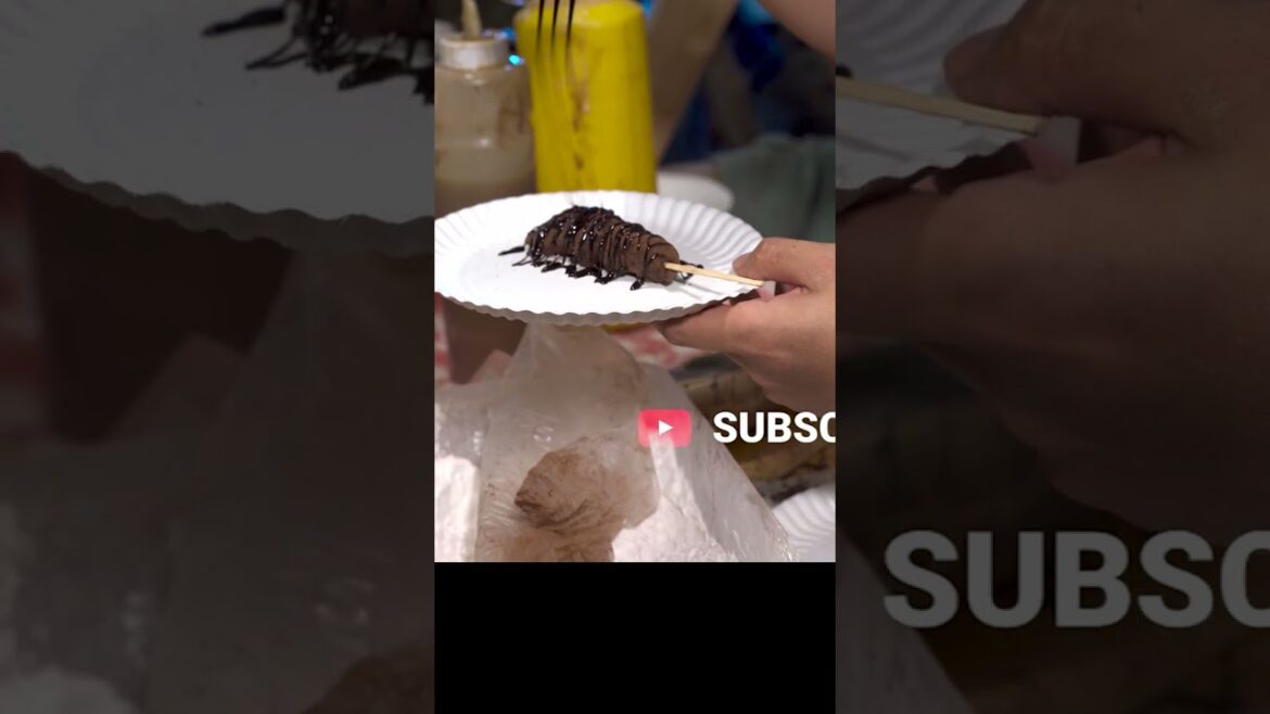 THAILAND - Japanese Grilled Mochi - Click the Link for More Street Food Videos