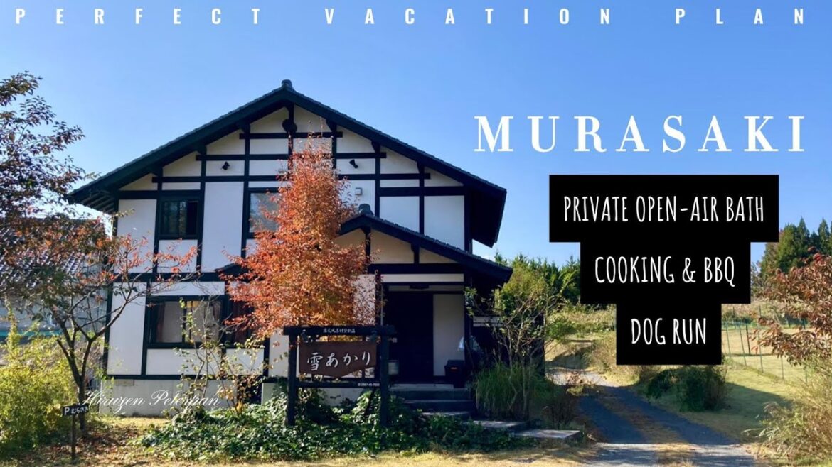 (Cottage Tour) MURASAKI with Open Air-Bath - Rental cottage in Hiruzen, Okayama Japan