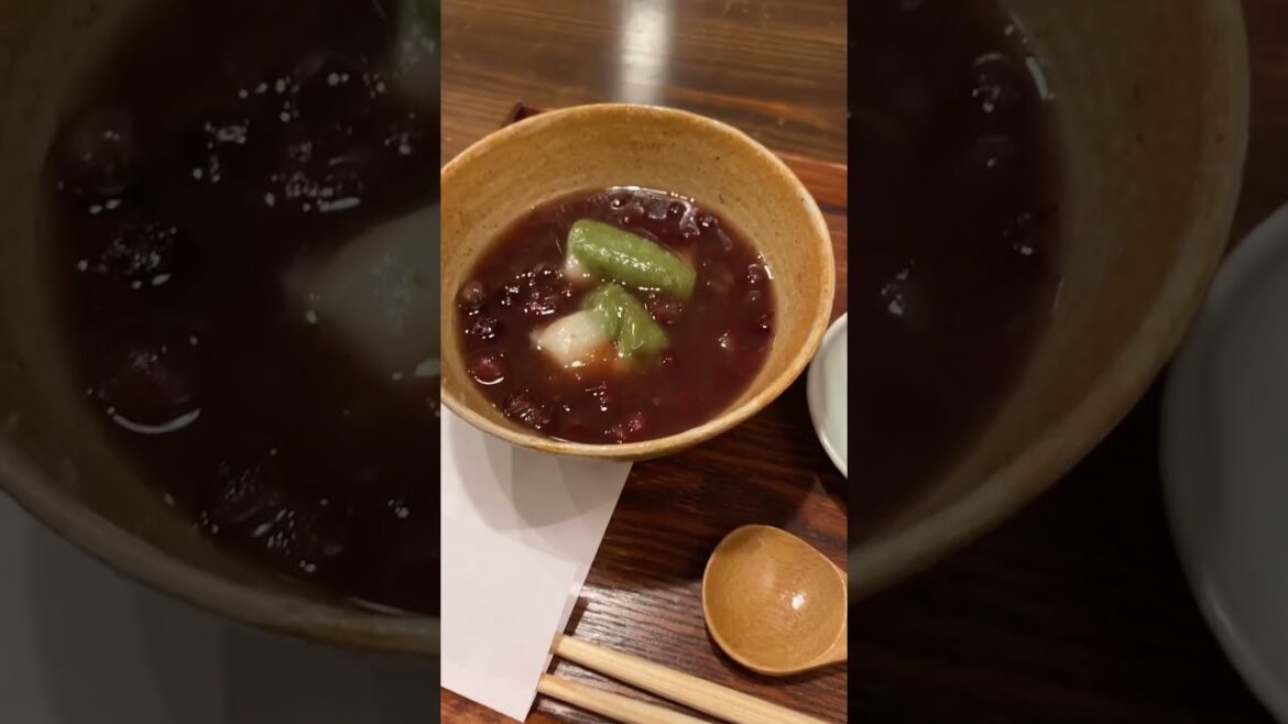 【JAPAN】Japanese Food Sweet Red Bean Soup - Kanou Shoju An