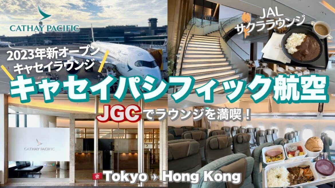 〔🇭🇰2泊4日香港旅行 #1〕キャセイパシフィック航空搭乗記✈️ | 成田→香港 | JGCを利用してサクララウンジ・キャセイラウンジを満喫✨ 〔🇭🇰2泊4日香港旅行 #1〕キャセイパシフィック航空搭乗記✈️ | 成田→香港 | JGCを利用してサクララウンジ・キャセイラウンジを満喫✨