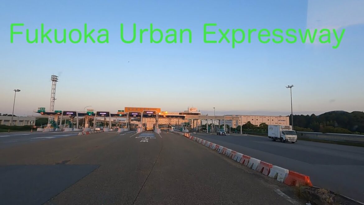 【Japan highway】Fukuoka Urban Expressway