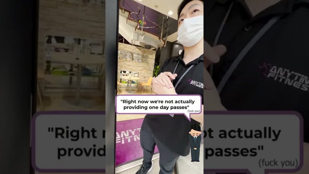 Getting rejected by a gym in Japan 😭 Getting rejected by a gym in Japan 😭