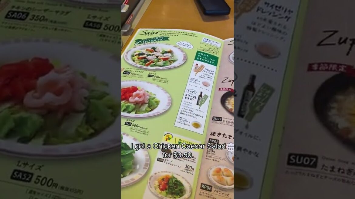 It’s Super Cheap to Eat at Restaurants in Japan #shorts It's Super Cheap to Eat at Restaurants in Japan #shorts