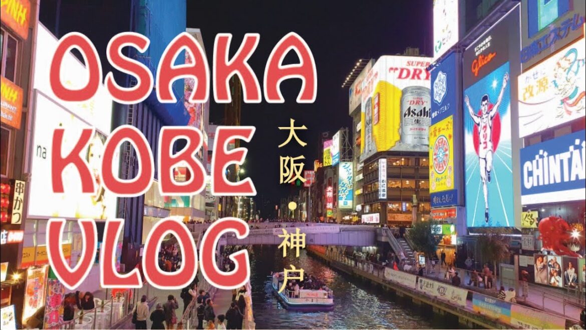 Osaka & Kobe Travel Vlog | Highlight of food & attractions ft. Kobe beef & Arima Onsen [4K 2023]