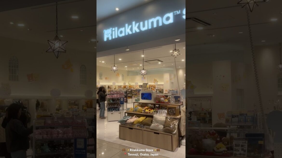 ✨RILAKKUMA STORE✨📍Osaka, Japan