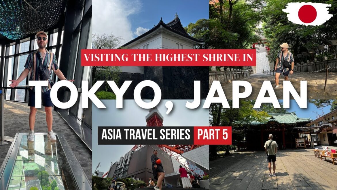 Visiting the Highest Shrine in Tokyo, Japan! | Asia Travel Series | Part 5