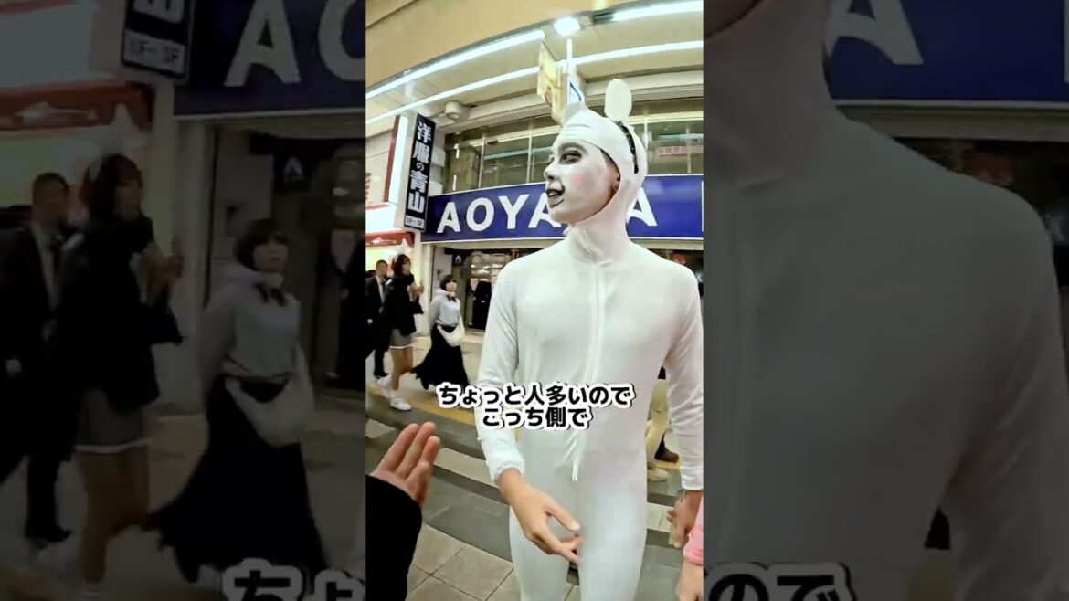 【ハロウィンストリートスナップ】in 狸小路 #sapporo #streetsnap #ストリートスナップ #札幌 #狸小路 #ハロウィン #ちいかわ  #おぱんちゅうさぎ  #コスプレ