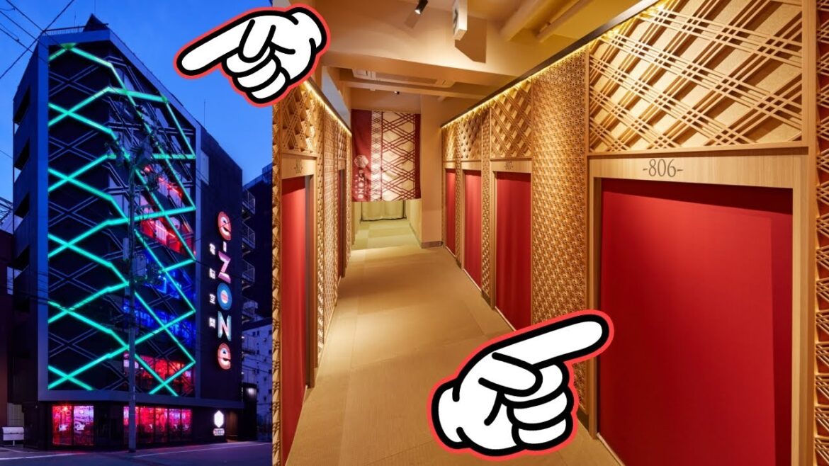 FEMALE ONLY👩🛌 Super Unique e-Sports CAPSULE HOTEL🎮 Osaka, Japan 大阪 日本 電脳空間 FEMALE ONLY👩🛌 Super Unique e-Sports CAPSULE HOTEL🎮 Osaka, Japan 大阪 日本 電脳空間