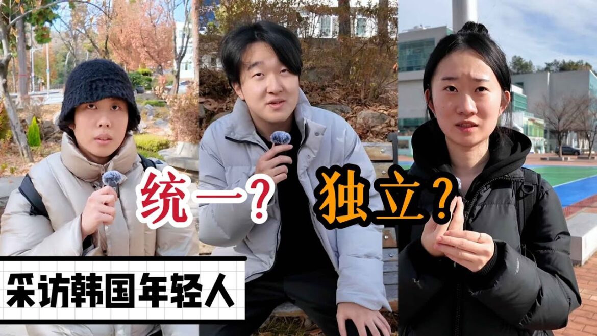 韓國年輕人怎麼看待朝韓關係，統一还是独立？「韓國釜山⑤」