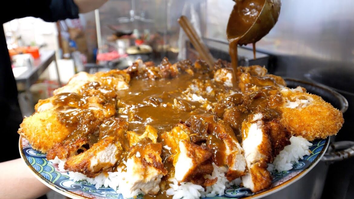 腹ちぎれそうな驚愕のデカ盛りが出てくる洋食レストランの1日に密着！丨INCREDIBLE JAPANESE FOOD：Amazing Cutlet Curry