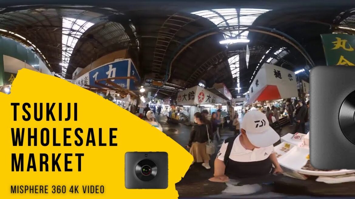 360 Video - Tsukiji Wholesale Market Tour