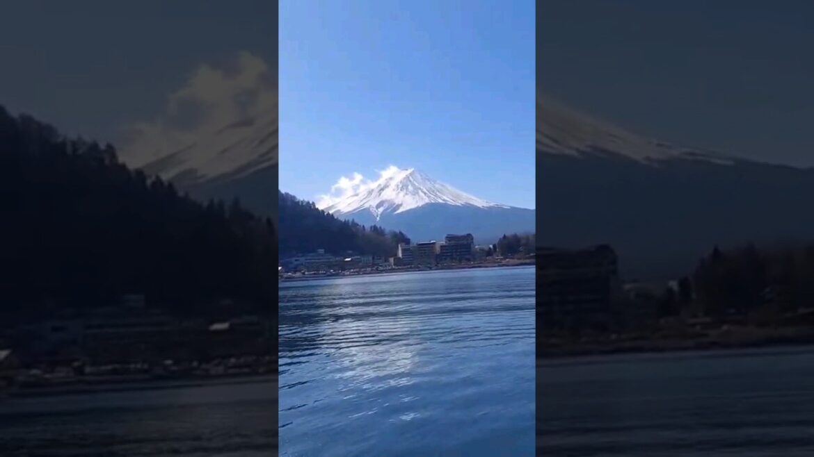 Fuji from Lake Kawaguchi