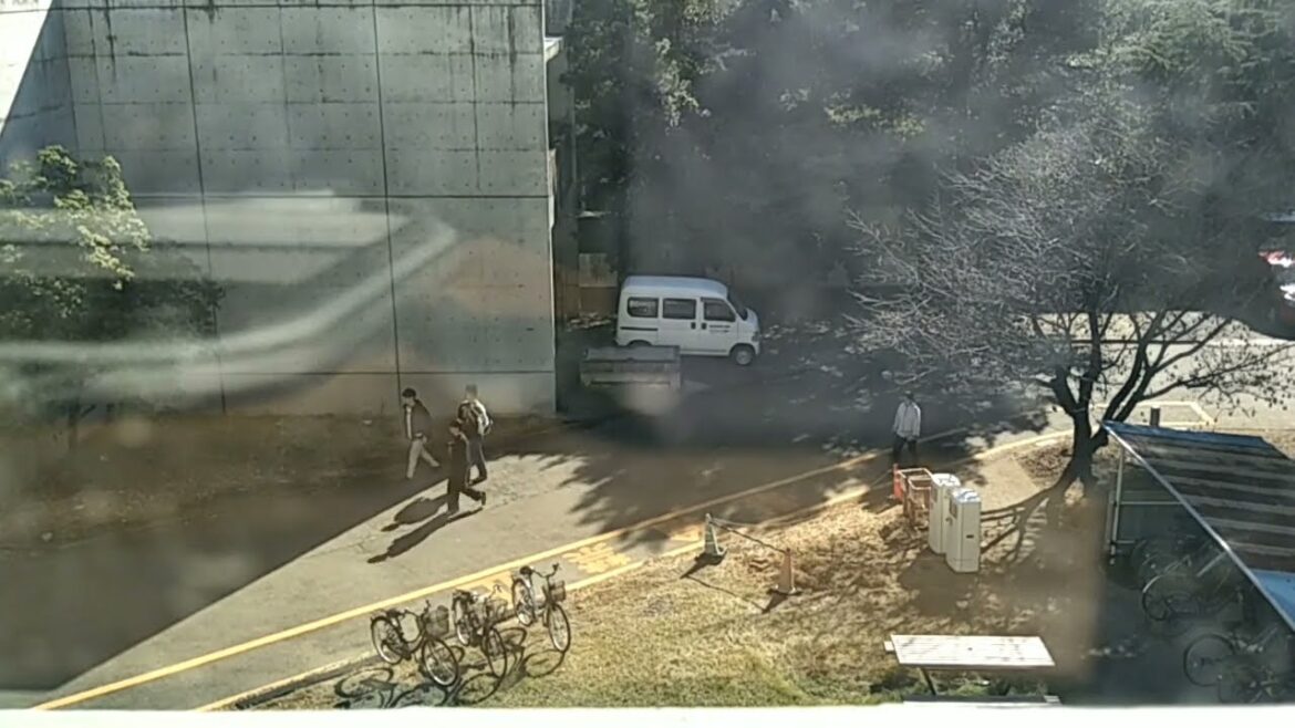 Suasana Dingin Musim Berubah Dan Bertukar Ganti Di Negara Jepun Bulan Nov 2023