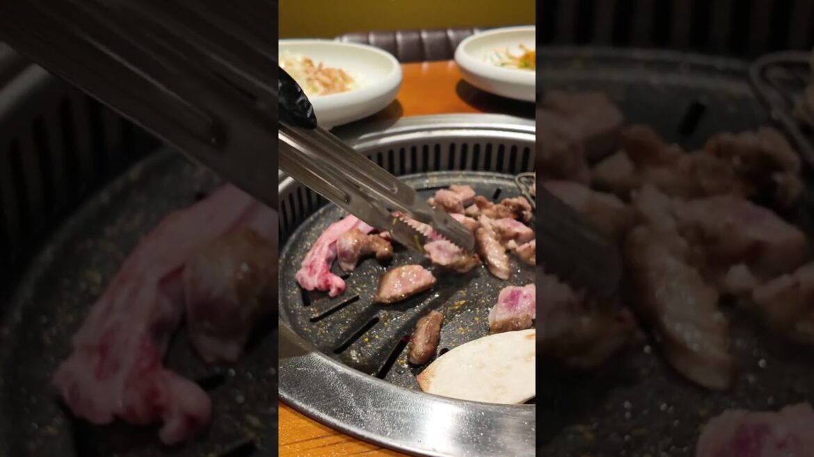 サムギョプサル 明洞 韓国ソウル #Shorts