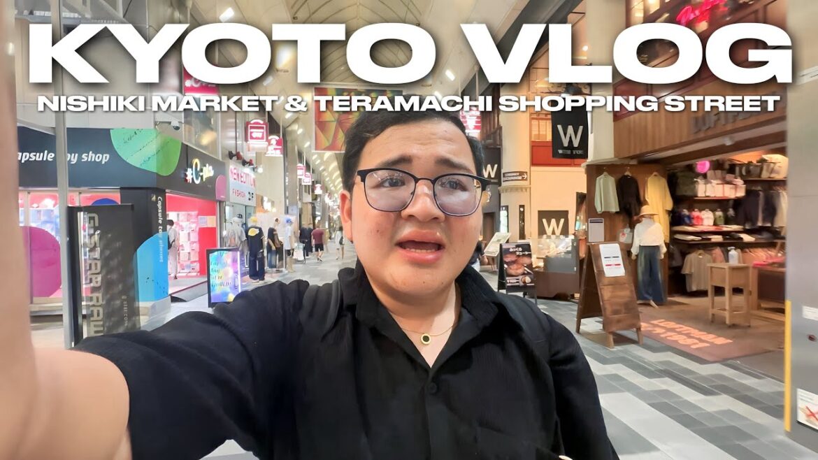KYOTO VLOG β’ Nishiki Market & Teramachi Shopping Street| Ivan de Guzman KYOTO VLOG β’ Nishiki Market & Teramachi Shopping Street| Ivan de Guzman